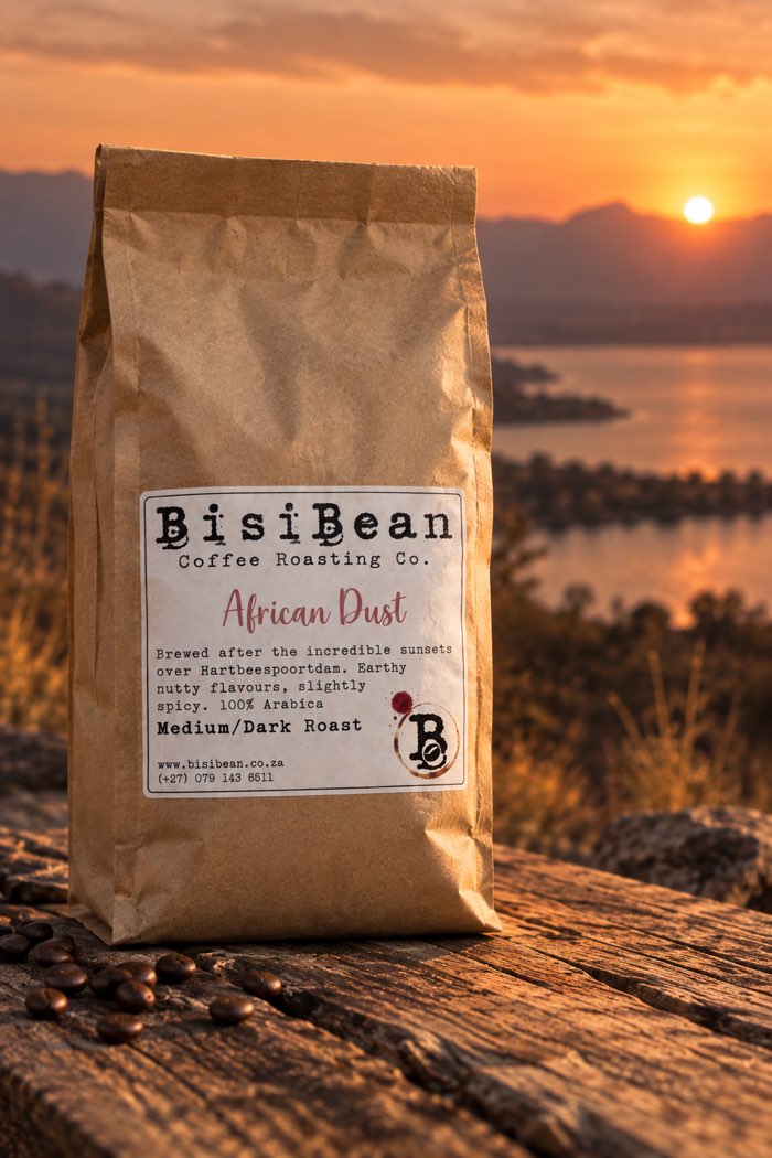 A BisiBean coffee, roasted this week.