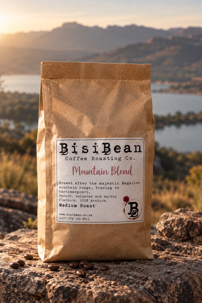 A BisiBean coffee, roasted this week.